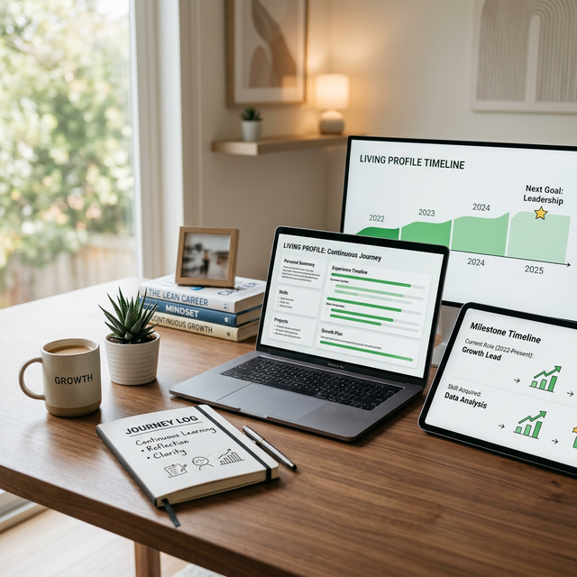 Candidate profile journey